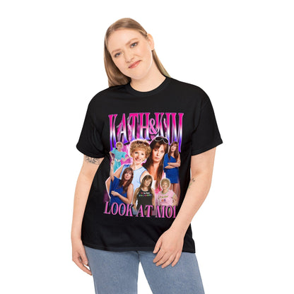 Kath And Kim Look At Moi Graphic Tee Graphic Tees Australia Graphic T-Shirt Australia -  Cool Graphic T-Shirts Online -  Kath And Kim Look At Moi T Shirt | Funny Aussie T-Shirts