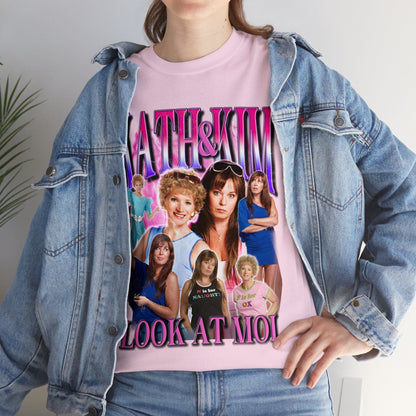 Kath And Kim Look At Moi Graphic Tee Graphic Tees Australia Graphic T-Shirt Australia -  Cool Graphic T-Shirts Online -  Kath And Kim Look At Moi T Shirt | Funny Aussie T-Shirts