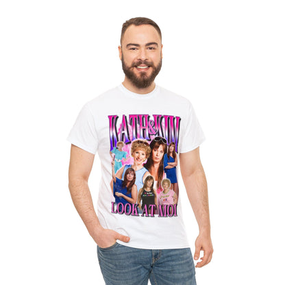 Kath And Kim Look At Moi Graphic Tee Graphic Tees Australia Graphic T-Shirt Australia -  Cool Graphic T-Shirts Online -  Kath And Kim Look At Moi T Shirt | Funny Aussie T-Shirts