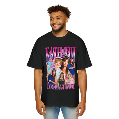 Kath And Kim Look At Moi Oversized Tee Graphic Tees Australia Graphic T-Shirt Australia -  Cool Graphic T-Shirts Online - 