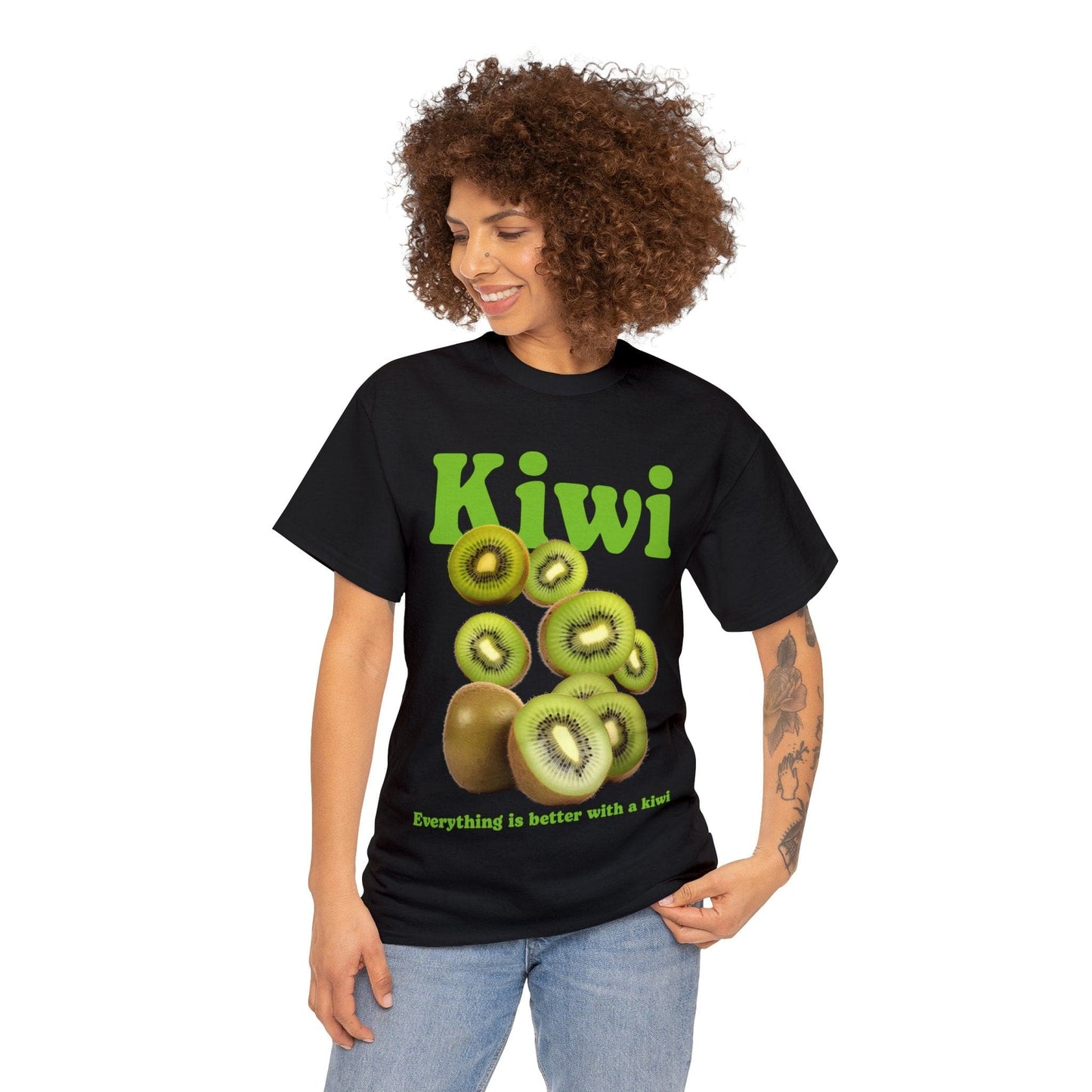 Kiwi Fruit Graphic Tee Graphic Tees Australia Graphic T-Shirt Australia -  Cool Graphic T-Shirts Online -  Kiwi Fruit T-Shirt | Cool Graphic T-Shirts Online Australia