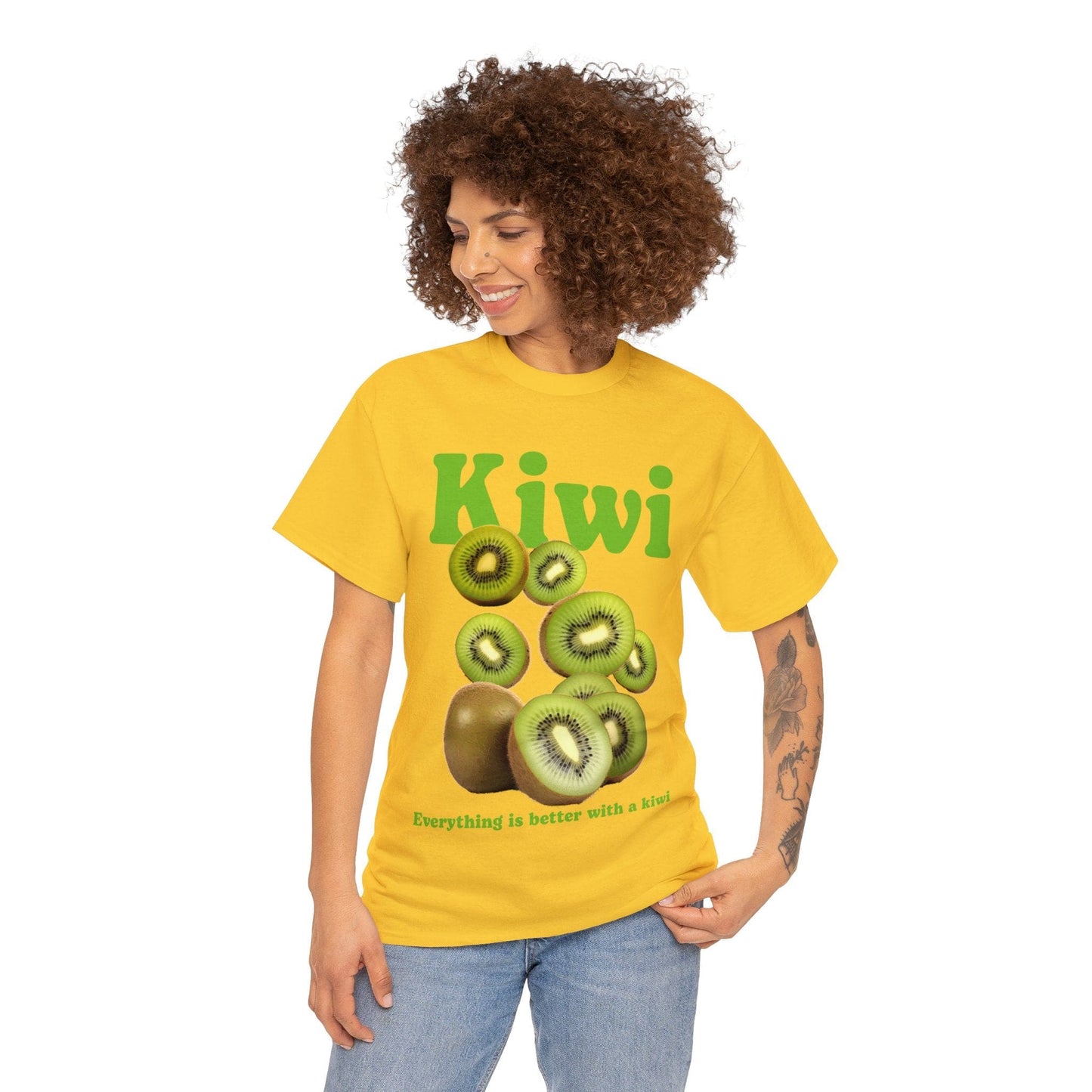 Kiwi Fruit Graphic Tee Graphic Tees Australia Graphic T-Shirt Australia -  Cool Graphic T-Shirts Online -  Kiwi Fruit T-Shirt | Cool Graphic T-Shirts Online Australia