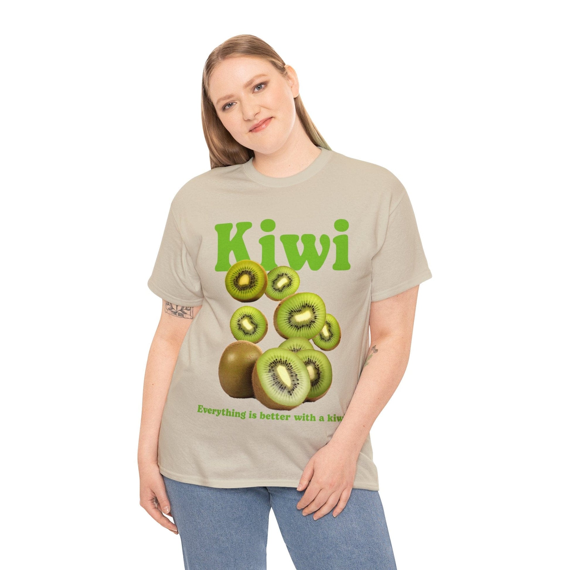 Kiwi Fruit Graphic Tee Graphic Tees Australia Graphic T-Shirt Australia -  Cool Graphic T-Shirts Online -  Kiwi Fruit T-Shirt | Cool Graphic T-Shirts Online Australia