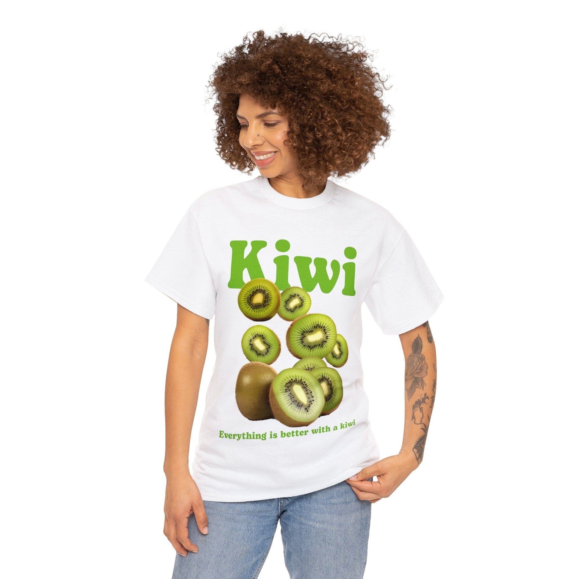 Kiwi Fruit Graphic Tee Graphic Tees Australia Graphic T-Shirt Australia -  Cool Graphic T-Shirts Online -  Kiwi Fruit T-Shirt | Cool Graphic T-Shirts Online Australia