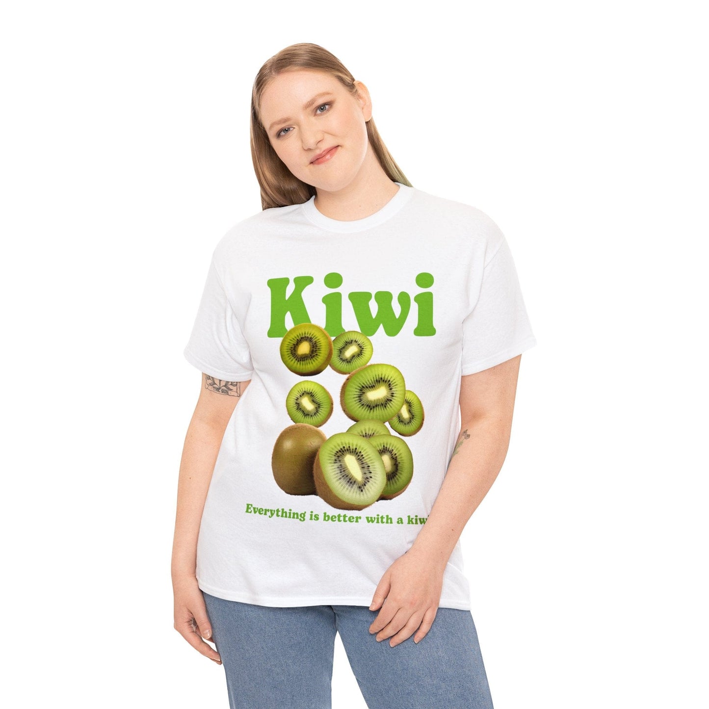 Kiwi Fruit Graphic Tee Graphic Tees Australia Graphic T-Shirt Australia -  Cool Graphic T-Shirts Online -  Kiwi Fruit T-Shirt | Cool Graphic T-Shirts Online Australia