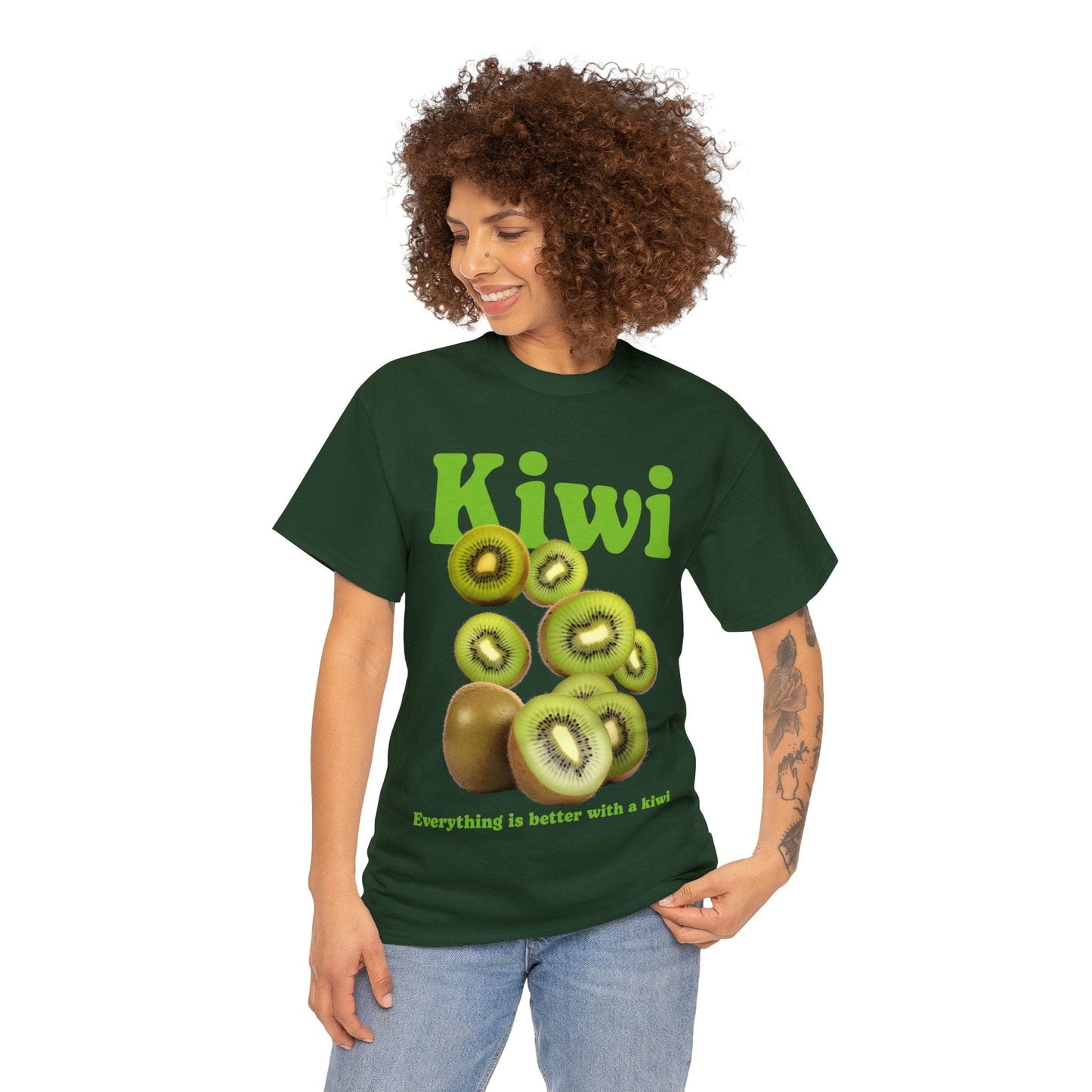 Kiwi Fruit Graphic Tee Graphic Tees Australia Graphic T-Shirt Australia -  Cool Graphic T-Shirts Online -  Kiwi Fruit T-Shirt | Cool Graphic T-Shirts Online Australia