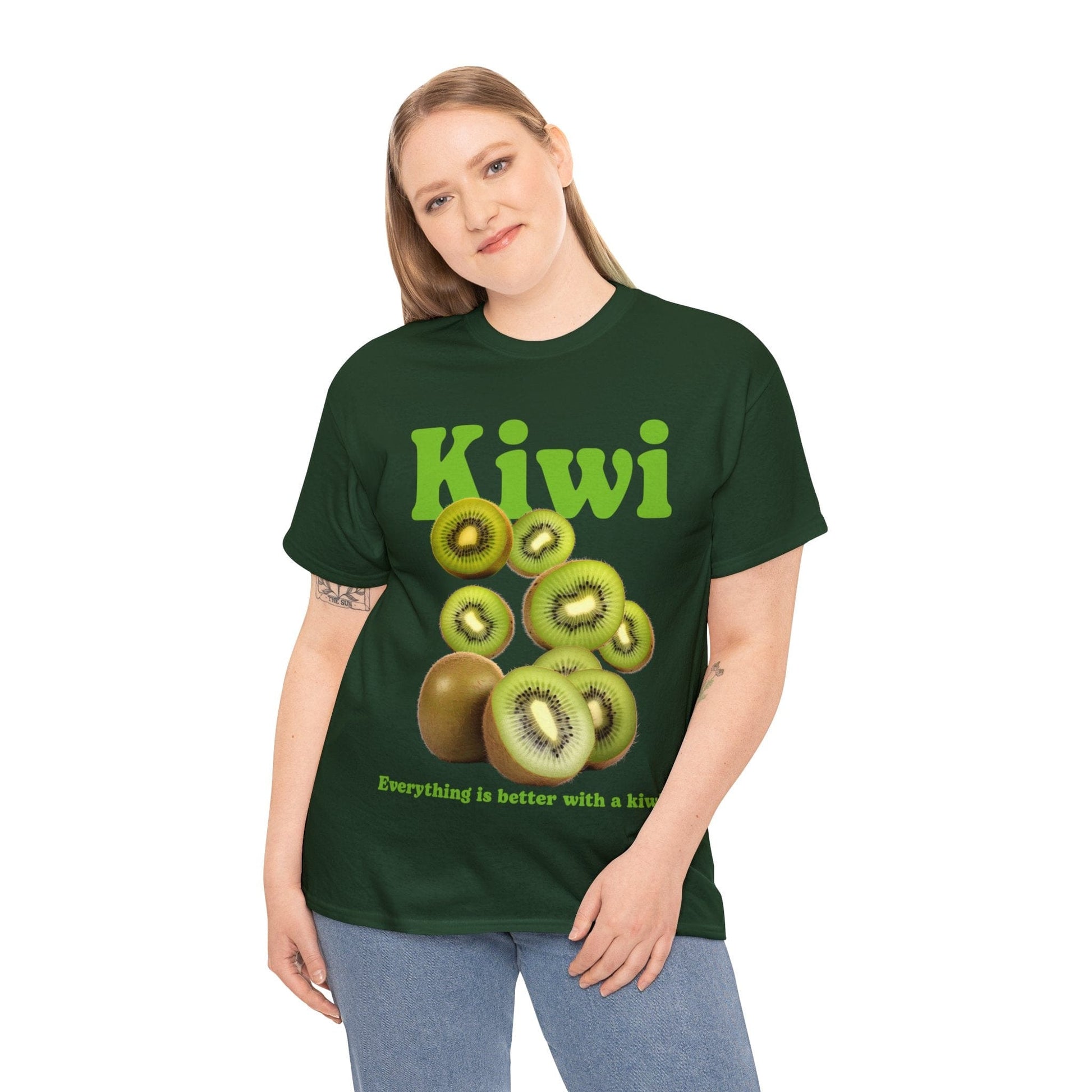 Kiwi Fruit Graphic Tee Graphic Tees Australia Graphic T-Shirt Australia -  Cool Graphic T-Shirts Online -  Kiwi Fruit T-Shirt | Cool Graphic T-Shirts Online Australia