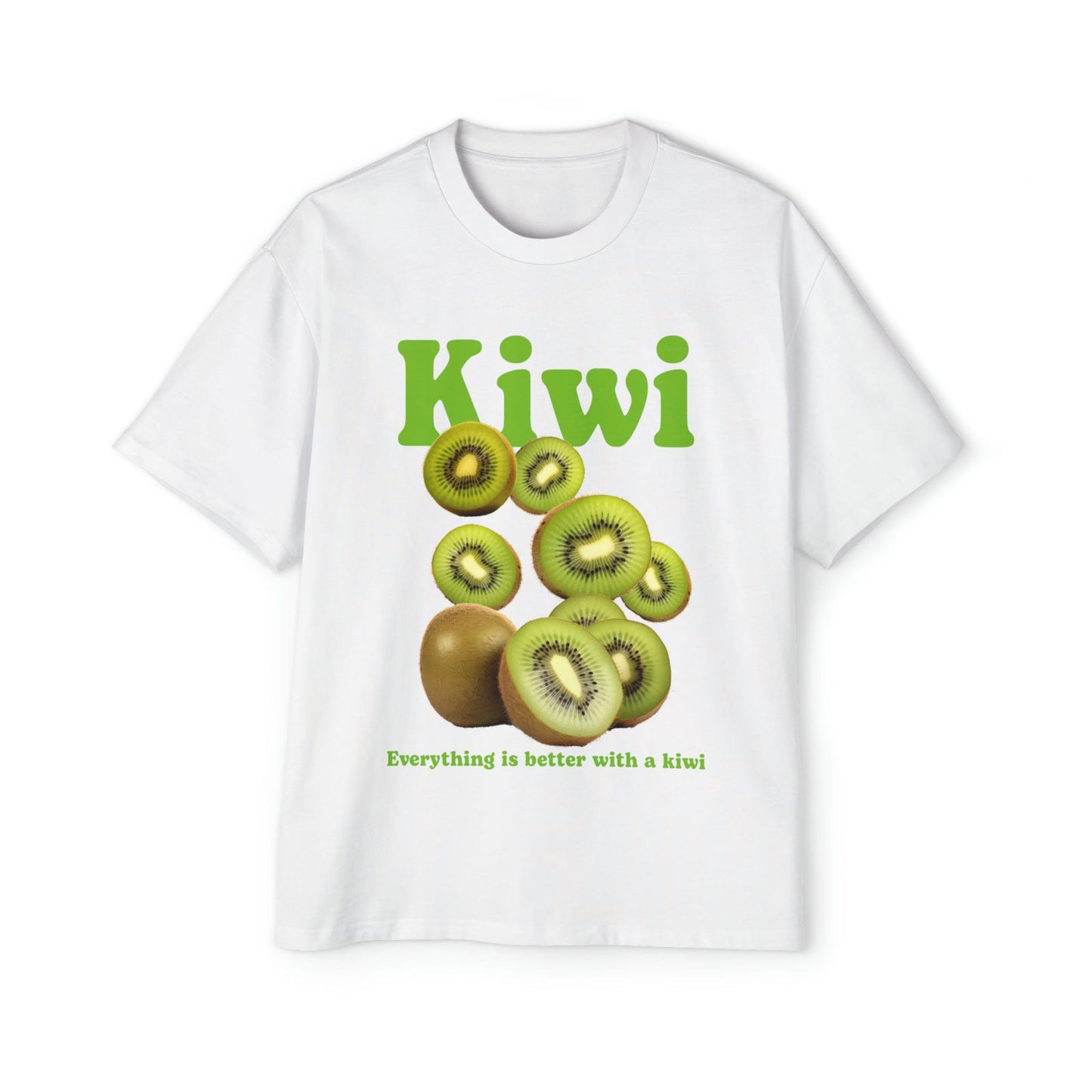 Kiwi Fruit Oversized Tee Graphic Tees Australia Graphic T-Shirt Australia -  Cool Graphic T-Shirts Online -  Kiwi Fruit Oversized Tee | 80's Graphic Tees Australia