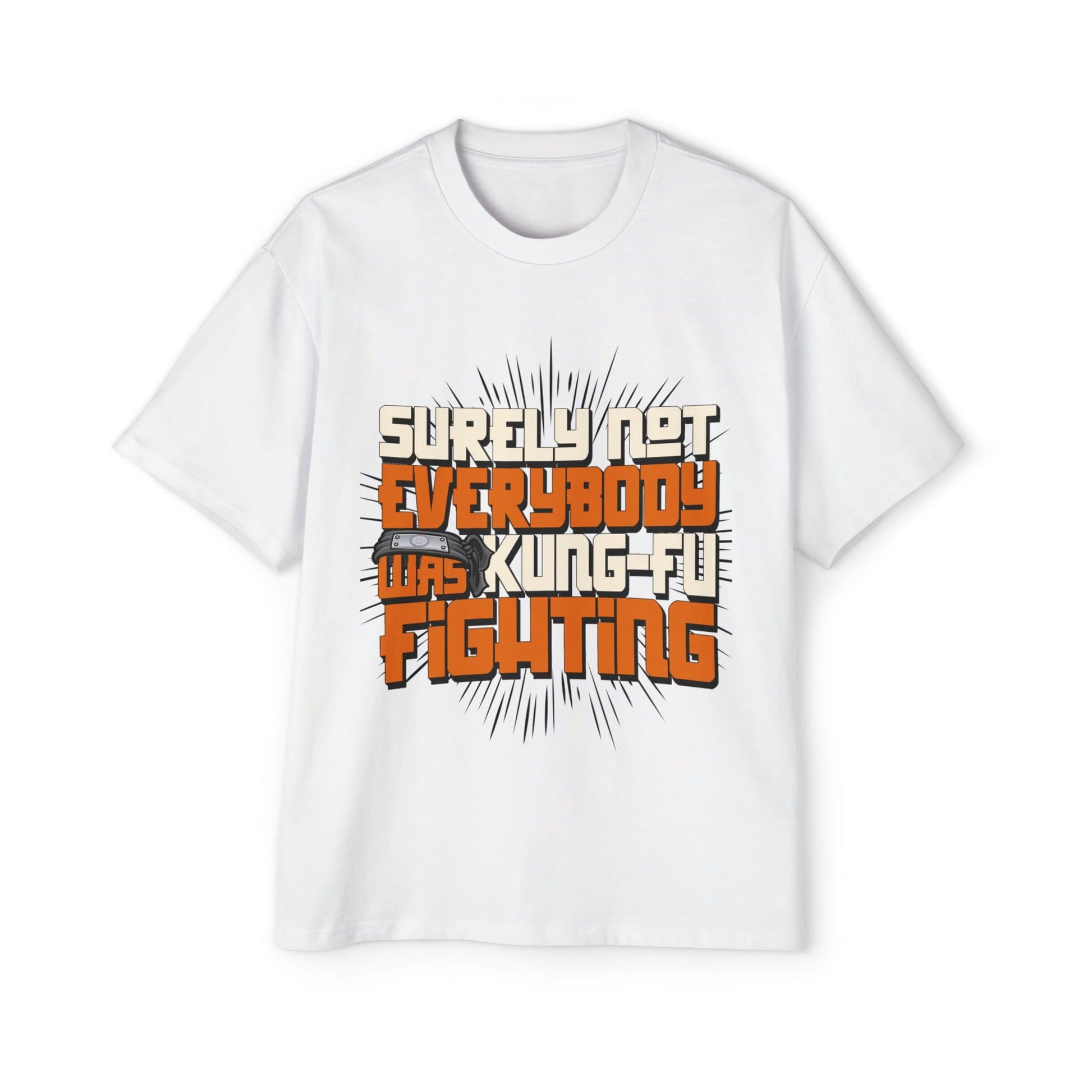 Kung Fu Fighting Oversized Tee Graphic Tees Australia Graphic T-Shirt Australia -  Cool Graphic T-Shirts Online -  Kung Fu Fighting Oversized Tee | Vintage Oversize T-Shirts Au