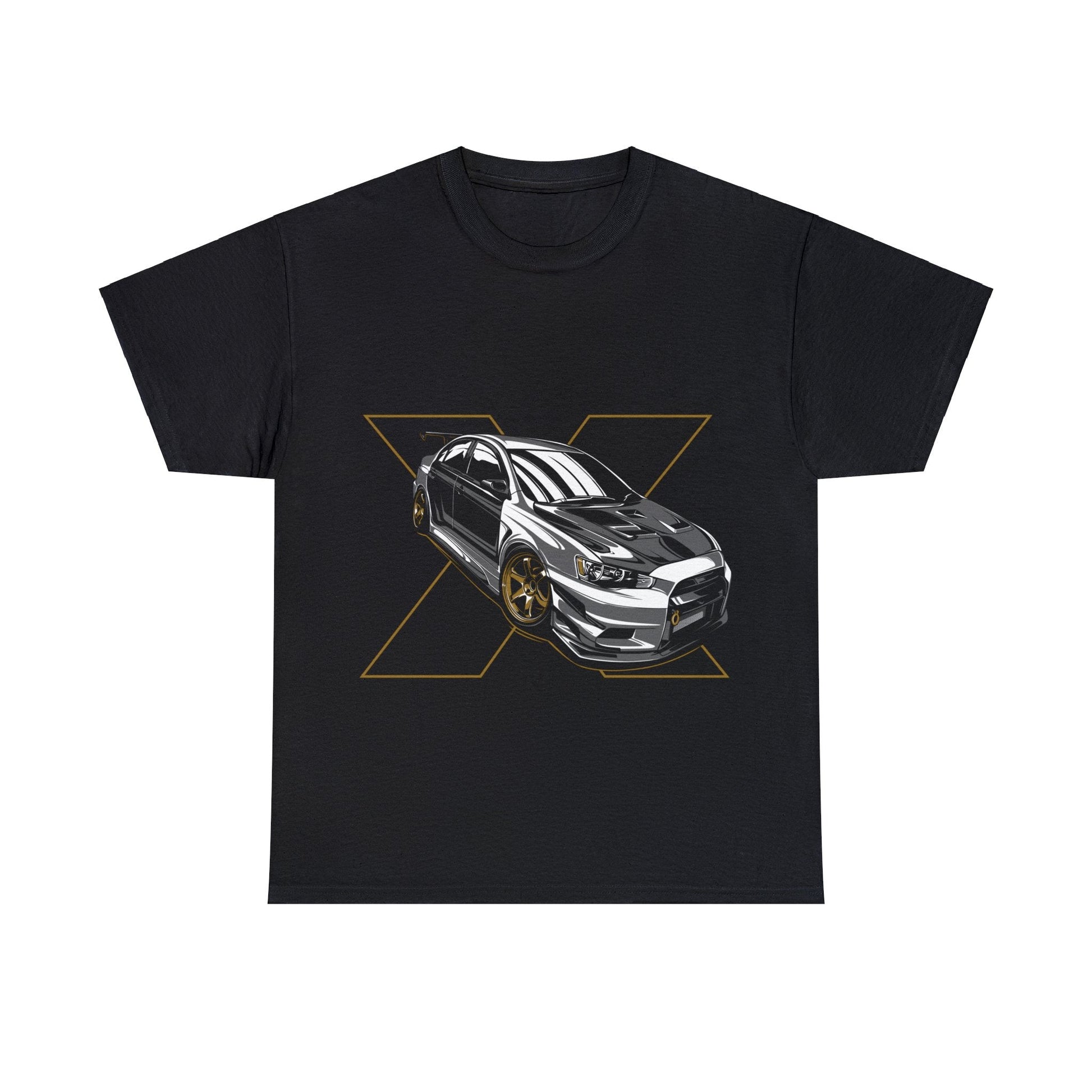 Lancer EVO X JDM Graphic Tee Graphic Tees Australia Black / S Graphic T-Shirt Australia -  Cool Graphic T-Shirts Online -  Lancer EVO X JDM T-Shirt | JDM Racewear Australia