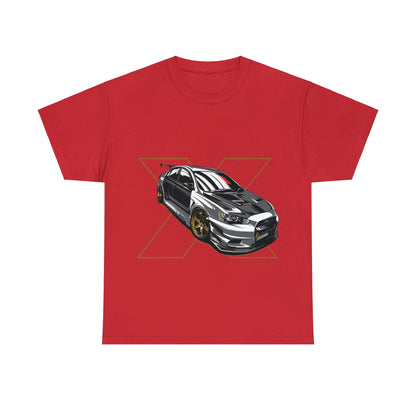 Lancer EVO X JDM Graphic Tee Graphic Tees Australia Red / S Graphic T-Shirt Australia -  Cool Graphic T-Shirts Online -  Lancer EVO X JDM T-Shirt | JDM Racewear Australia