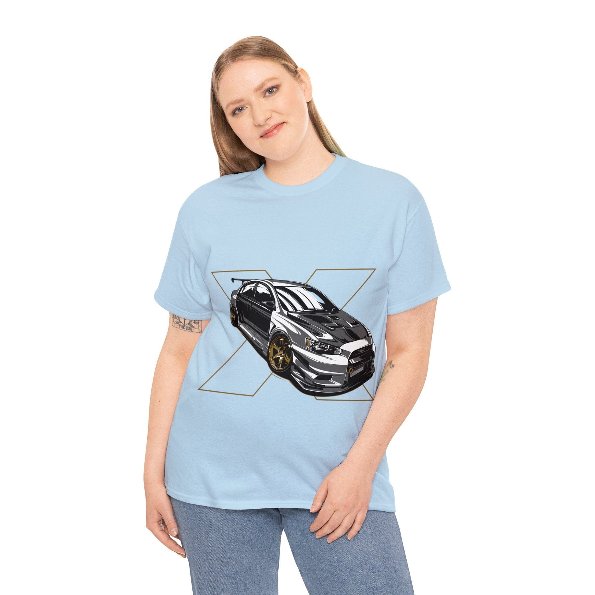 Lancer EVO X JDM Graphic Tee Graphic Tees Australia Graphic T-Shirt Australia -  Cool Graphic T-Shirts Online -  Lancer EVO X JDM T-Shirt | JDM Racewear Australia