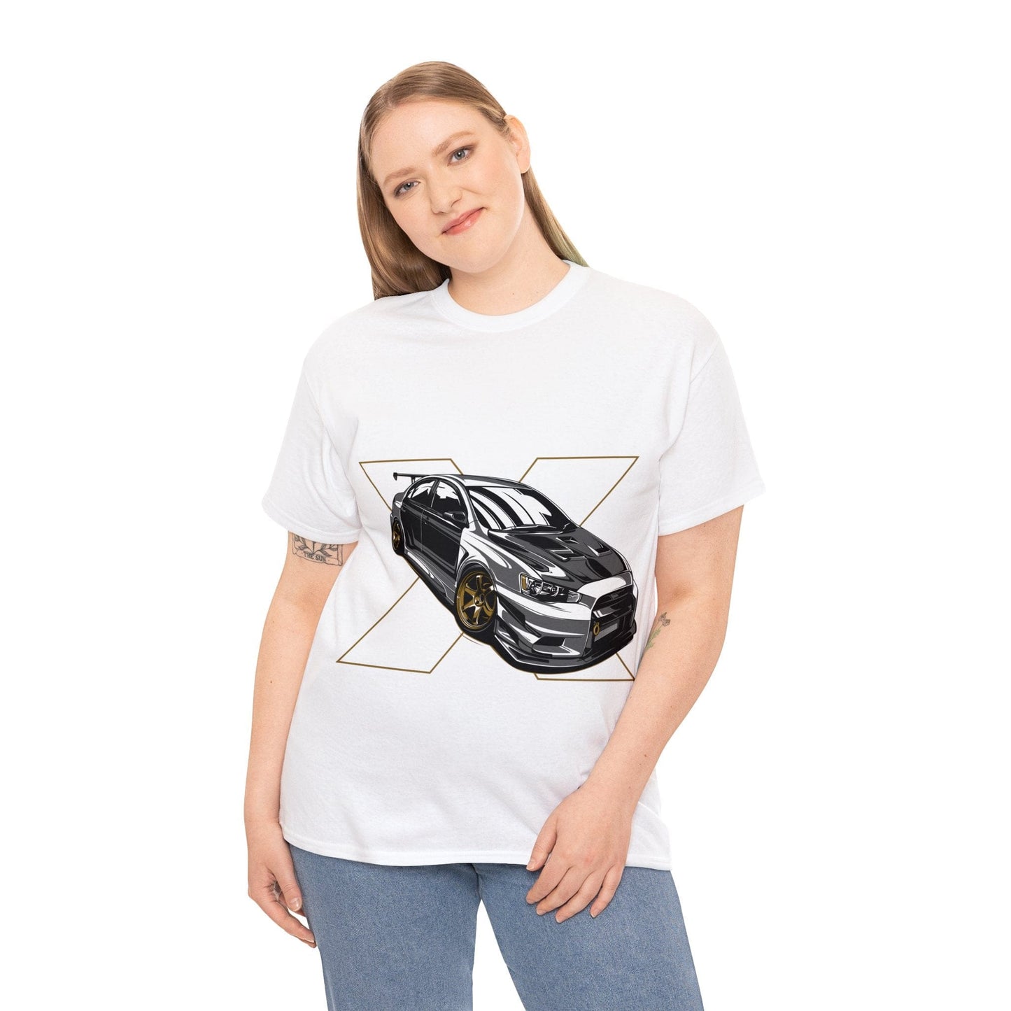 Lancer EVO X JDM Graphic Tee Graphic Tees Australia Graphic T-Shirt Australia -  Cool Graphic T-Shirts Online -  Lancer EVO X JDM T-Shirt | JDM Racewear Australia