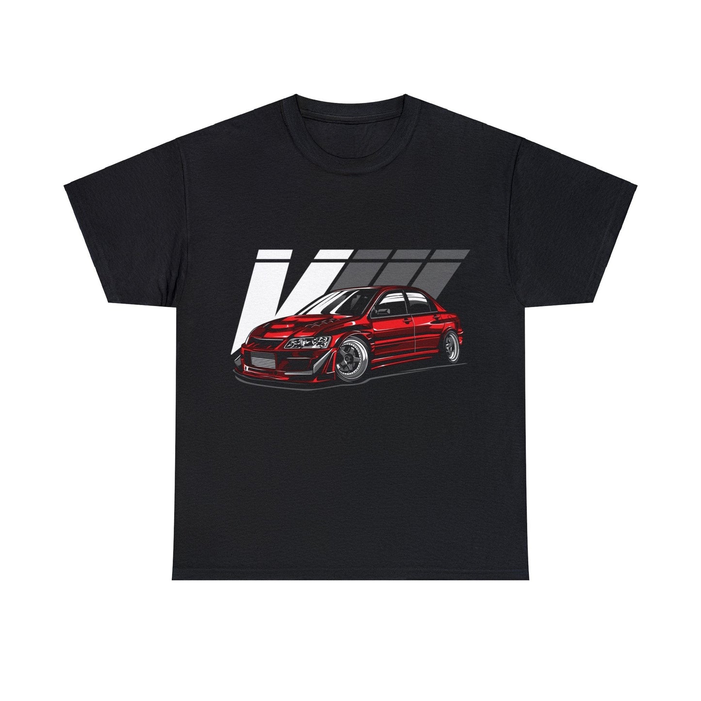 Lancer Evolution VIII JDM Graphic Tee Graphic Tees Australia Black / S Graphic T-Shirt Australia -  Cool Graphic T-Shirts Online -  Lancer EVO III JDM T-Shirt | JDM Racewear Australia