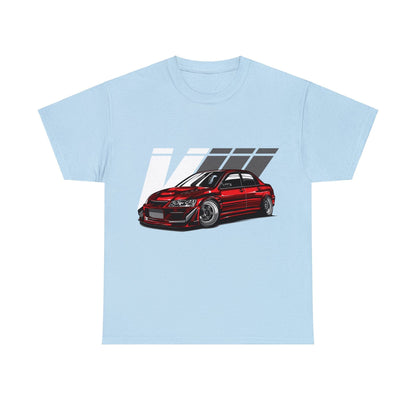 Lancer Evolution VIII JDM Graphic Tee Graphic Tees Australia Light Blue / S Graphic T-Shirt Australia -  Cool Graphic T-Shirts Online -  Lancer EVO III JDM T-Shirt | JDM Racewear Australia