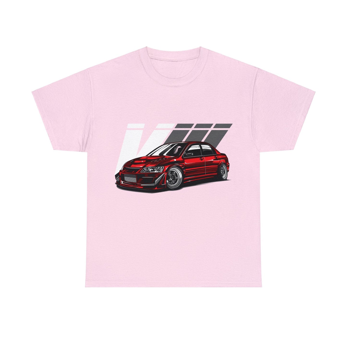 Lancer Evolution VIII JDM Graphic Tee Graphic Tees Australia Light Pink / S Graphic T-Shirt Australia -  Cool Graphic T-Shirts Online -  Lancer EVO III JDM T-Shirt | JDM Racewear Australia