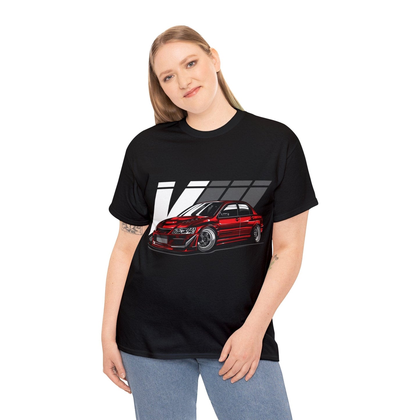 Lancer Evolution VIII JDM Graphic Tee Graphic Tees Australia Graphic T-Shirt Australia -  Cool Graphic T-Shirts Online -  Lancer EVO III JDM T-Shirt | JDM Racewear Australia