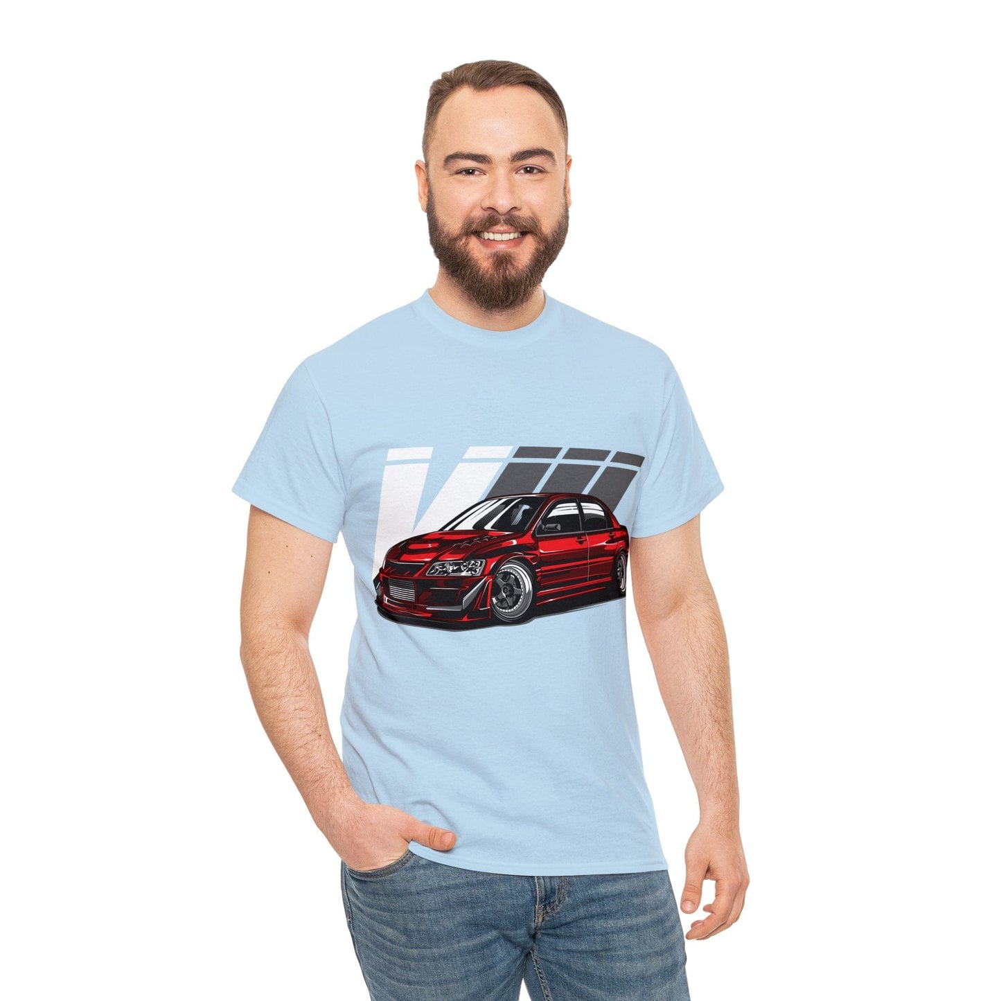 Lancer Evolution VIII JDM Graphic Tee Graphic Tees Australia Graphic T-Shirt Australia -  Cool Graphic T-Shirts Online -  Lancer EVO III JDM T-Shirt | JDM Racewear Australia