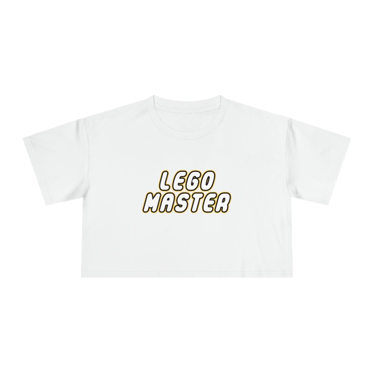 Lego Master Crop Tee Graphic Tees Australia Graphic T-Shirt Australia -  Cool Graphic T-Shirts Online -  Lego Master Crop Tee | Graphic Crop Top T-Shirts Australia