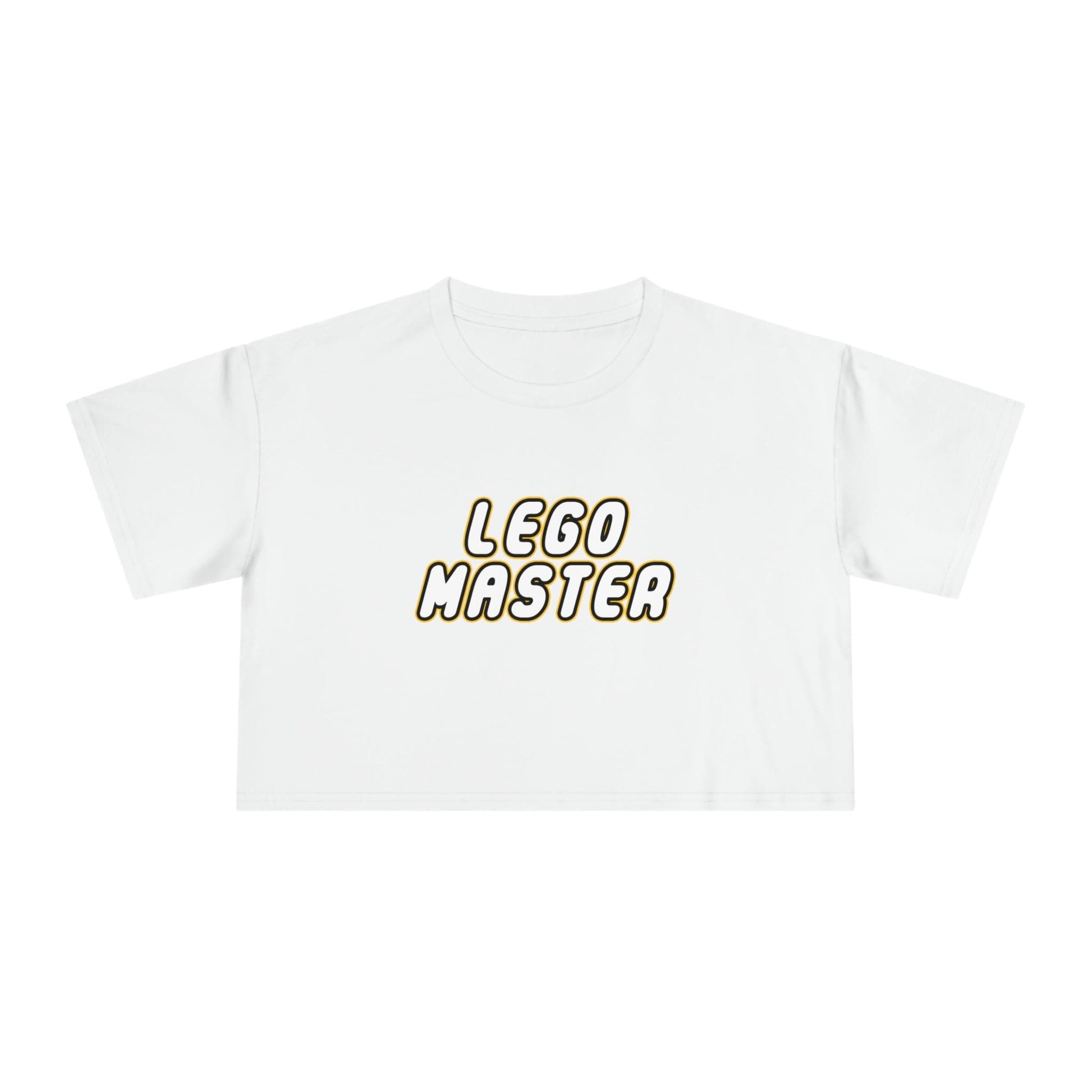 Lego Master Crop Tee Graphic Tees Australia Graphic T-Shirt Australia -  Cool Graphic T-Shirts Online -  Lego Master Crop Tee | Graphic Crop Top T-Shirts Australia