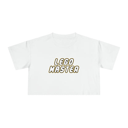 Lego Master Crop Tee Graphic Tees Australia Graphic T-Shirt Australia -  Cool Graphic T-Shirts Online -  Lego Master Crop Tee | Graphic Crop Top T-Shirts Australia