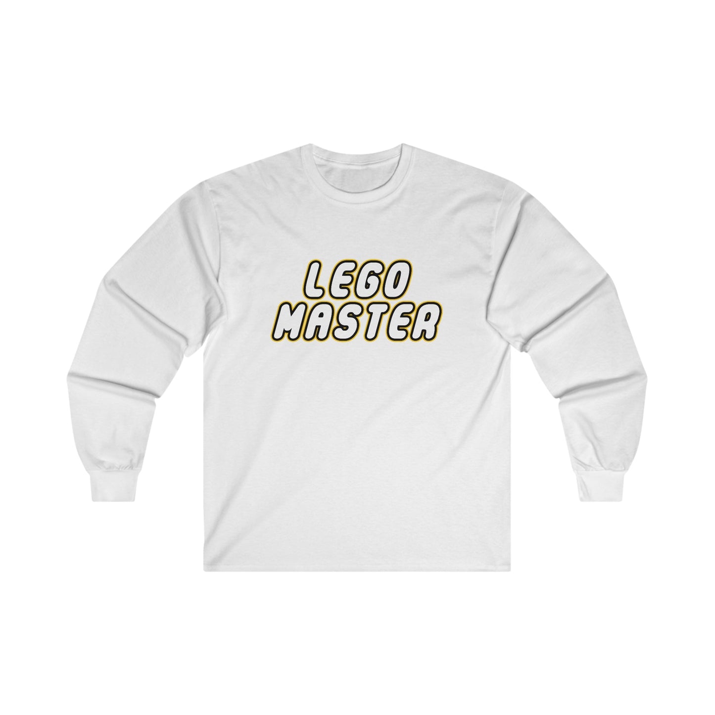 Lego Master Long Sleeve Graphic Tees Australia S / White Graphic T-Shirt Australia -  Cool Graphic T-Shirts Online - 