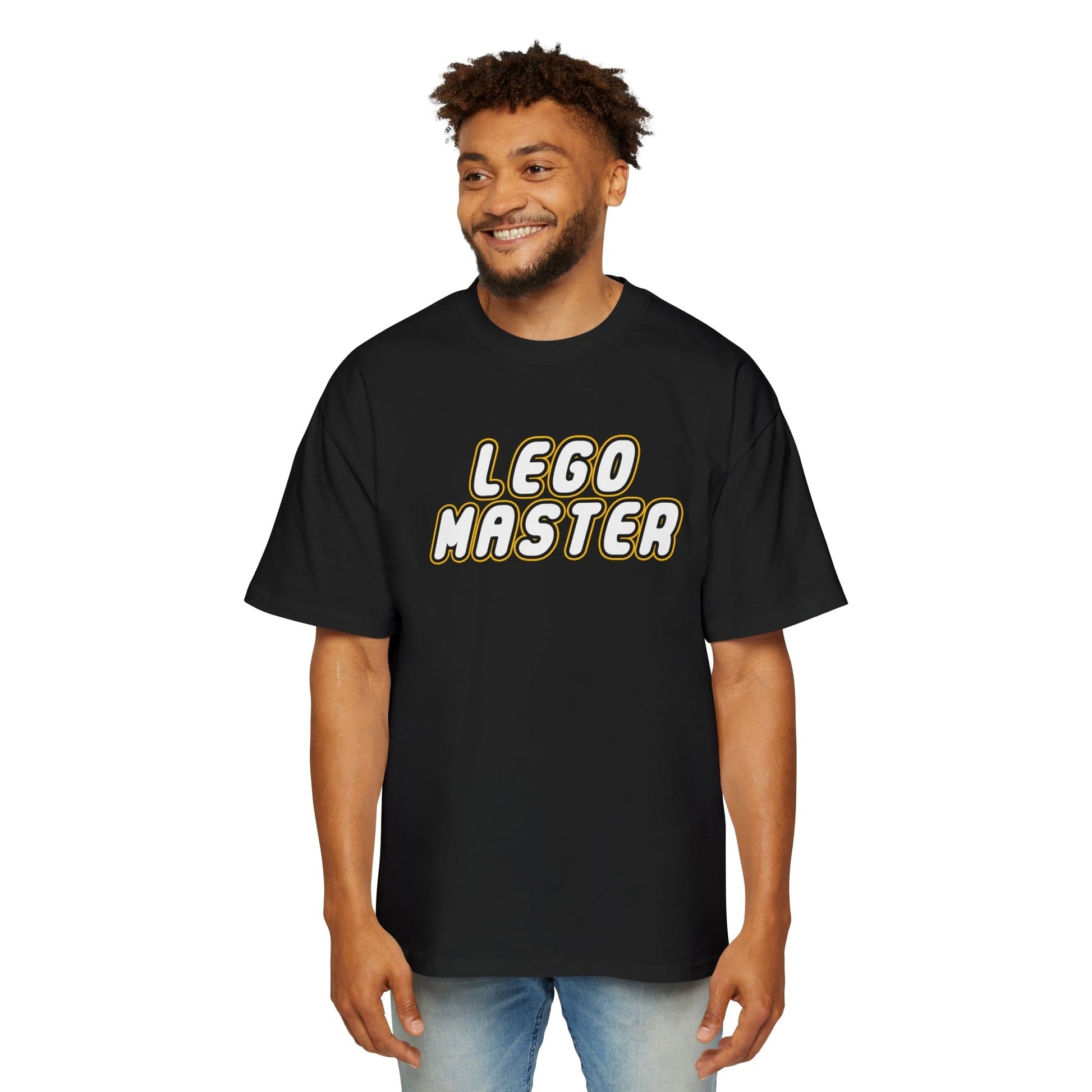 Lego Master Oversized Tee Graphic Tees Australia Black / S Graphic T-Shirt Australia -  Cool Graphic T-Shirts Online -  Lego Master Oversized Tee | Oversized Graphic Tees Australia