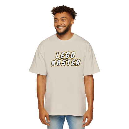 Lego Master Oversized Tee Graphic Tees Australia Ecru / S Graphic T-Shirt Australia -  Cool Graphic T-Shirts Online -  Lego Master Oversized Tee | Oversized Graphic Tees Australia