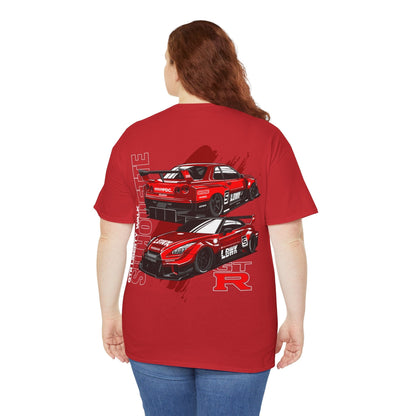 Liberty Walk GTR Silhouette Graphic Tee Graphic Tees Australia Graphic T-Shirt Australia -  Cool Graphic T-Shirts Online -  Liberty Walk GTR Silhouette T-Shirt | Performance Racewear Australia