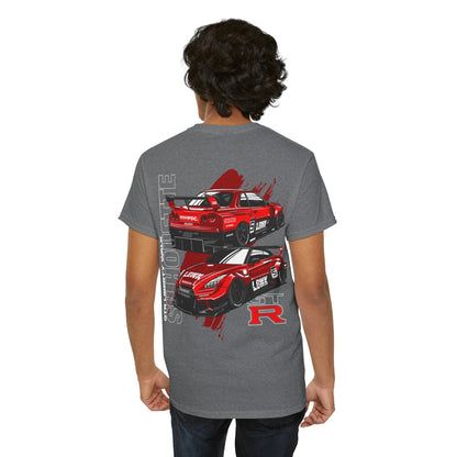 Liberty Walk GTR Silhouette T-Shirt Printify Graphic T-Shirt Australia -  Cool Graphic T-Shirts Online - 