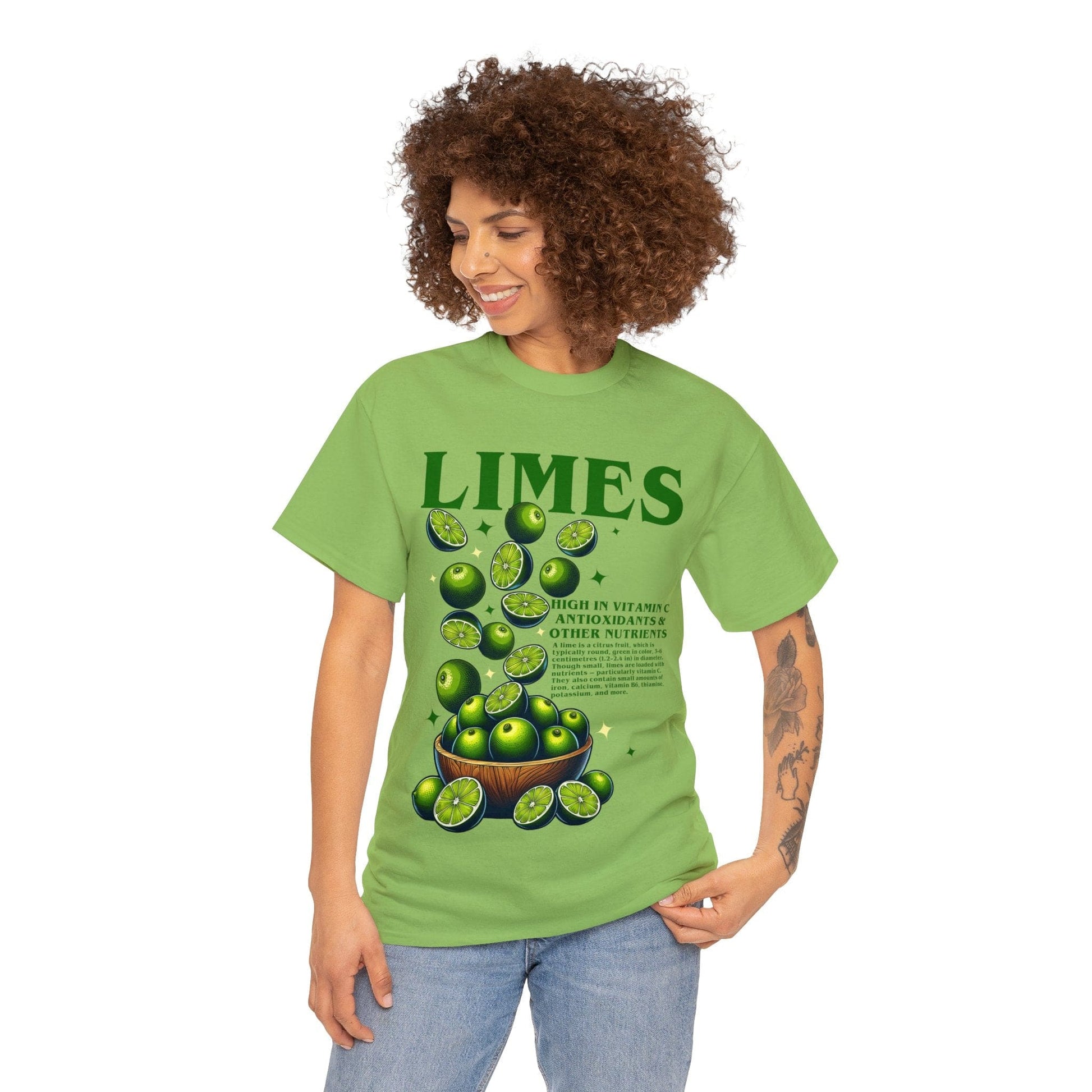 Limes Graphic Tee Graphic Tees Australia Lime / S Graphic T-Shirt Australia -  Cool Graphic T-Shirts Online -  Limes T-Shirt | Cool T-Shirts Online Australia