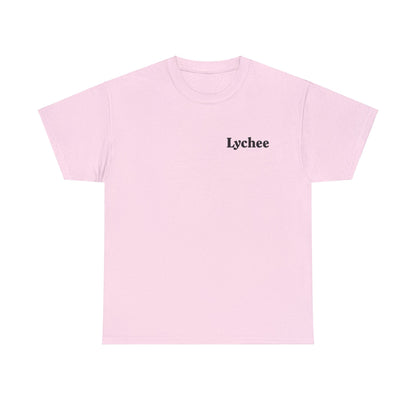 Lychee Graphic Tee Graphic Tees Australia Graphic T-Shirt Australia -  Cool Graphic T-Shirts Online -  Lychee T-Shirt | Funny Quirky T-Shirts Australia