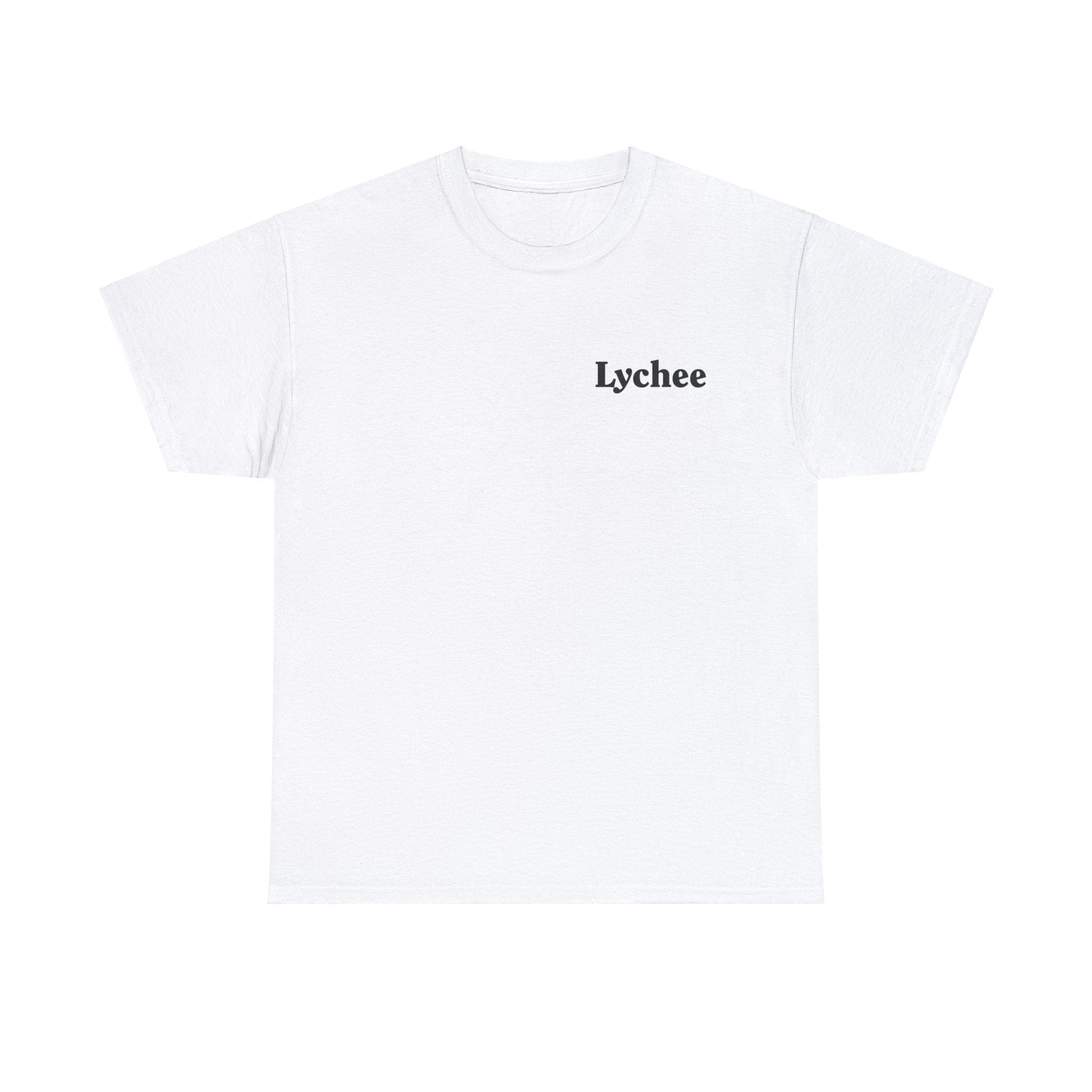 Lychee Graphic Tee Graphic Tees Australia Graphic T-Shirt Australia -  Cool Graphic T-Shirts Online -  Lychee T-Shirt | Funny Quirky T-Shirts Australia