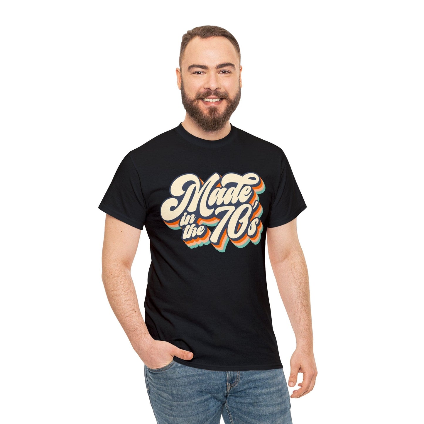 Made In The 70s Graphic Tee Graphic Tees Australia Black / S Graphic T-Shirt Australia -  Cool Graphic T-Shirts Online -  Made In The 70s T-Shirt | Vintage T-Shirts Australia