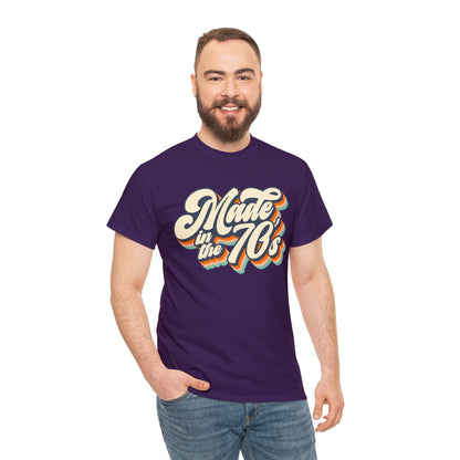 Made In The 70s Graphic Tee Graphic Tees Australia Purple / S Graphic T-Shirt Australia -  Cool Graphic T-Shirts Online -  Made In The 70s T-Shirt | Vintage T-Shirts Australia