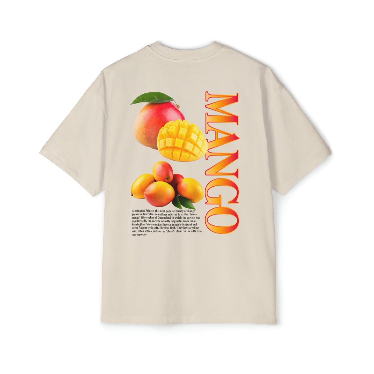 Mango Oversized Tee Graphic Tees Australia Graphic T-Shirt Australia -  Cool Graphic T-Shirts Online -  Mango Oversized Tee | Fruit Graphic Tees Australia