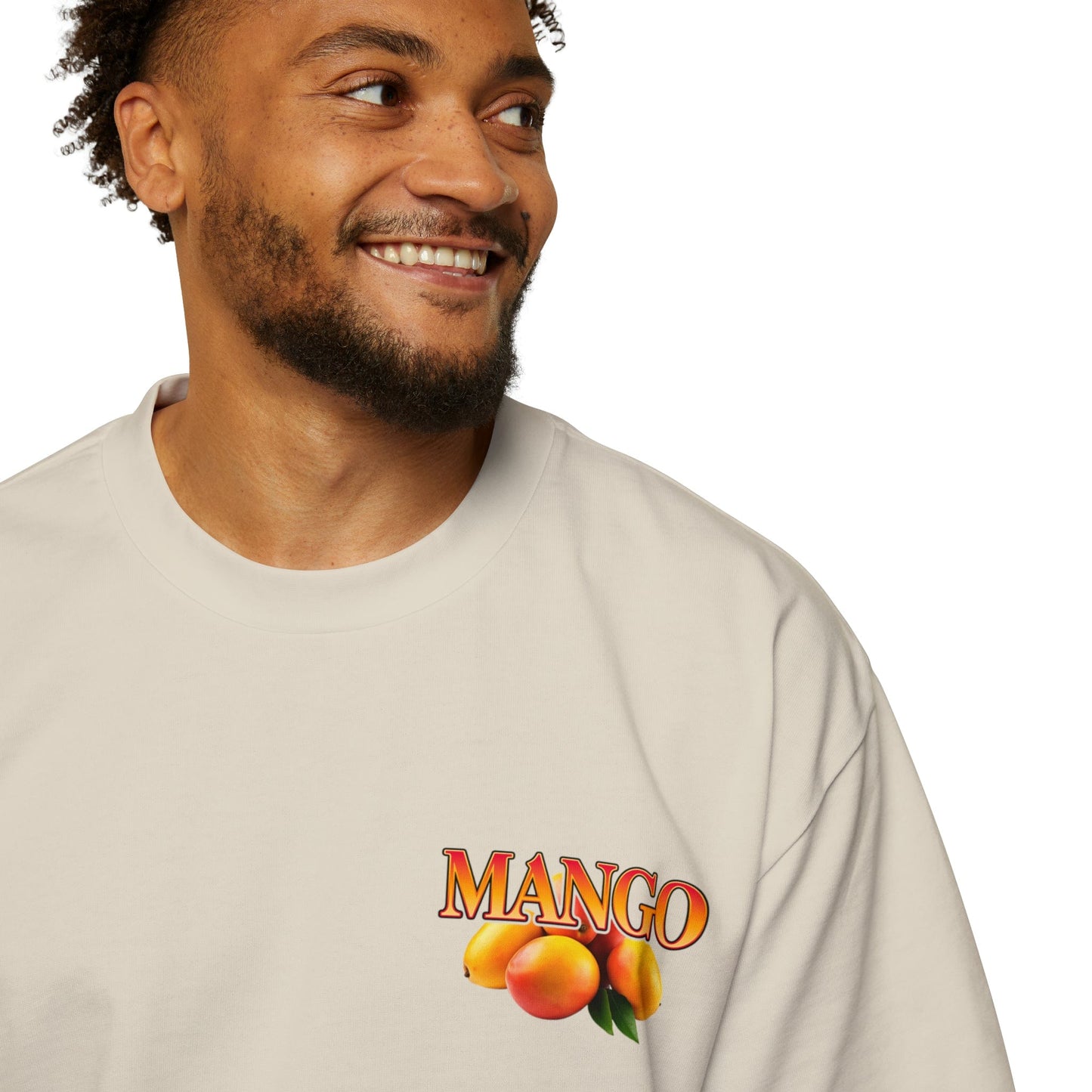 Mango Oversized Tee Graphic Tees Australia Graphic T-Shirt Australia -  Cool Graphic T-Shirts Online -  Mango Oversized Tee | Fruit Graphic Tees Australia