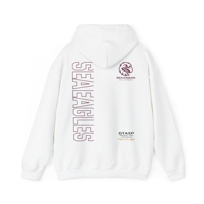 Manly Sea Eagles Duo Hoodie Printify Graphic T-Shirt Australia -  Cool Graphic T-Shirts Online - 