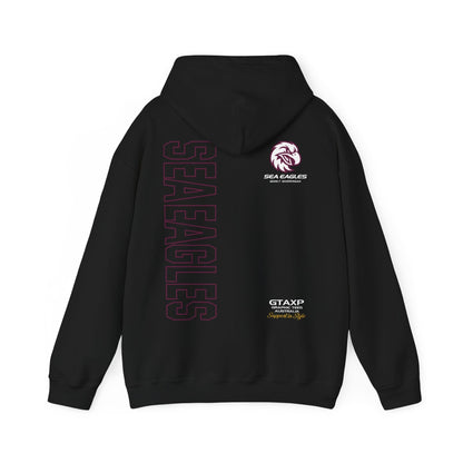 Manly Sea Eagles Duo Hoodie Printify Graphic T-Shirt Australia -  Cool Graphic T-Shirts Online - 