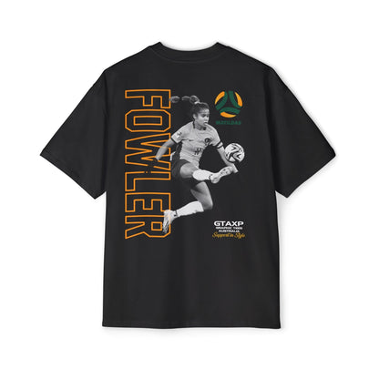 Mary Fowler Matildas Duo Oversized Tee Graphic Tees Australia Graphic T-Shirt Australia -  Cool Graphic T-Shirts Online -  Mary Fowler Matildas Duo Oversized Tee | Matildas Merchandise