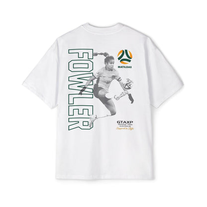 Mary Fowler Matildas Duo Oversized Tee Graphic Tees Australia Graphic T-Shirt Australia -  Cool Graphic T-Shirts Online -  Mary Fowler Matildas Duo Oversized Tee | Matildas Merchandise