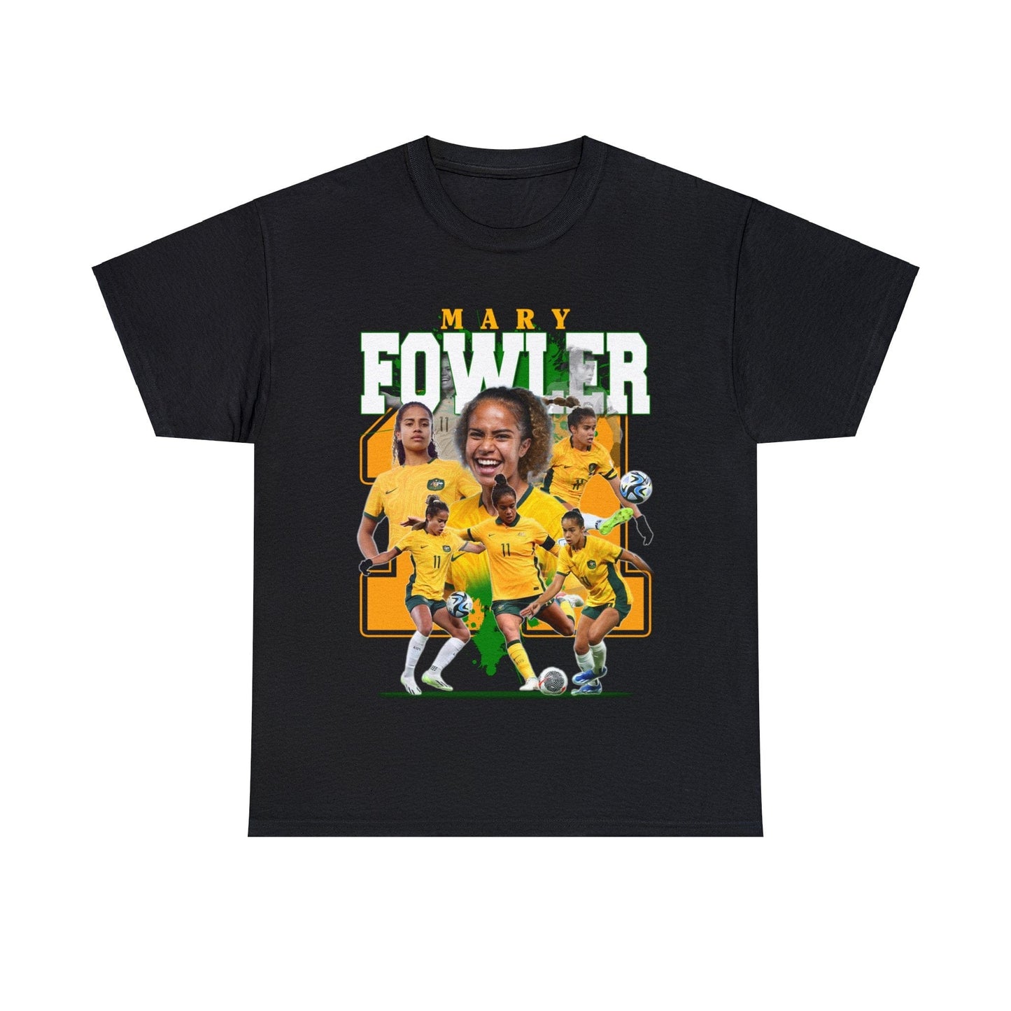 Mary Fowler Matildas Graphic Tee Graphic Tees Australia Graphic T-Shirt Australia -  Cool Graphic T-Shirts Online -  Mary Fowler Matildas T-Shirt | Matildas Supporters T-Shirts