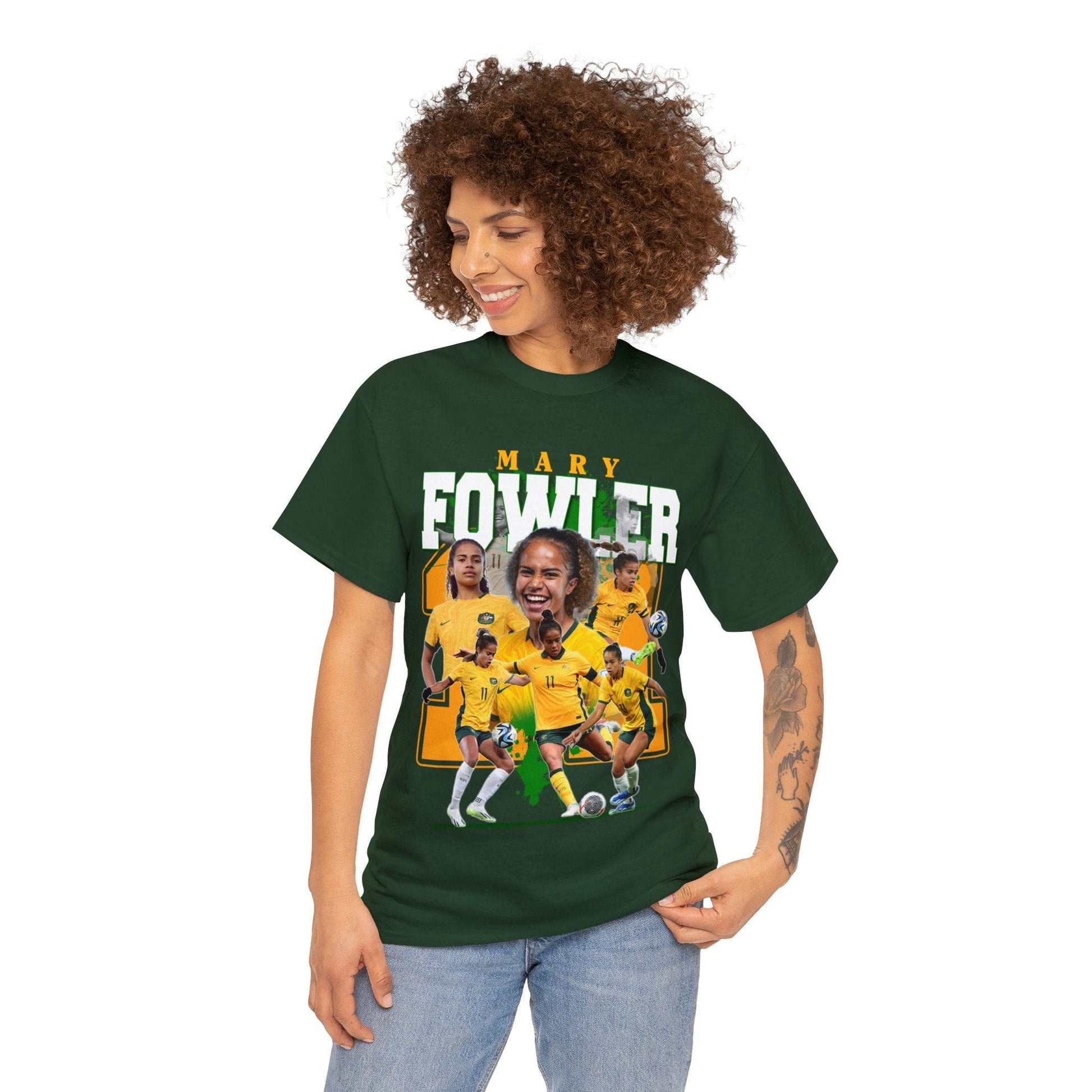 Mary Fowler Matildas Graphic Tee Graphic Tees Australia Graphic T-Shirt Australia -  Cool Graphic T-Shirts Online -  Mary Fowler Matildas T-Shirt | Matildas Supporters T-Shirts