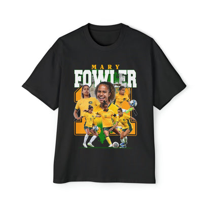 Mary Fowler Matildas Oversized Tee Graphic Tees Australia Graphic T-Shirt Australia -  Cool Graphic T-Shirts Online -  Mary Fowler Matildas Oversized Tee | Matildas Supporters T-Shirts