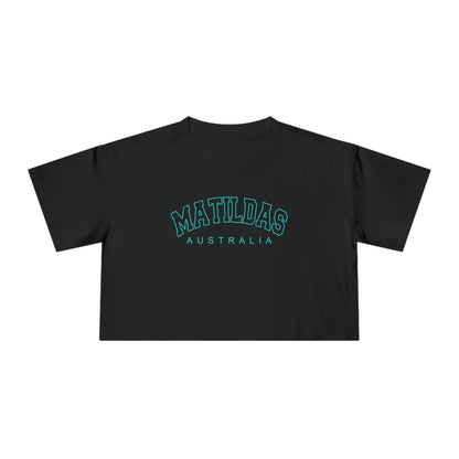 Matildas Arch Crop Tee Graphic Tees Australia Graphic T-Shirt Australia -  Cool Graphic T-Shirts Online -  Matildas Arch Crop Tee | Womens Graphic T-Shirts Australia