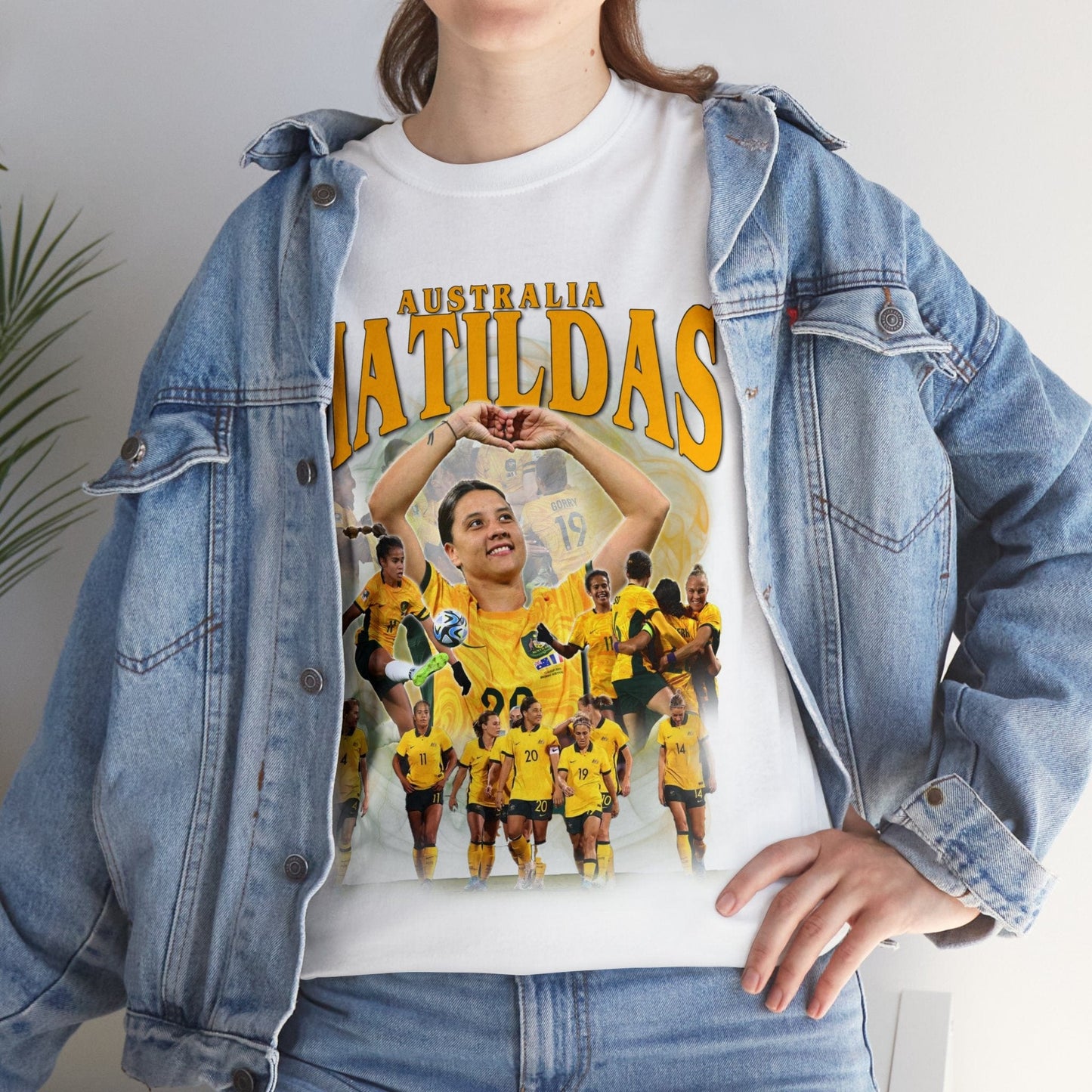 Matildas Supporters Graphic Tee Graphic Tees Australia Graphic T-Shirt Australia -  Cool Graphic T-Shirts Online -  Matildas Supporters Graphic Tee | Matildas T-Shirt Australia