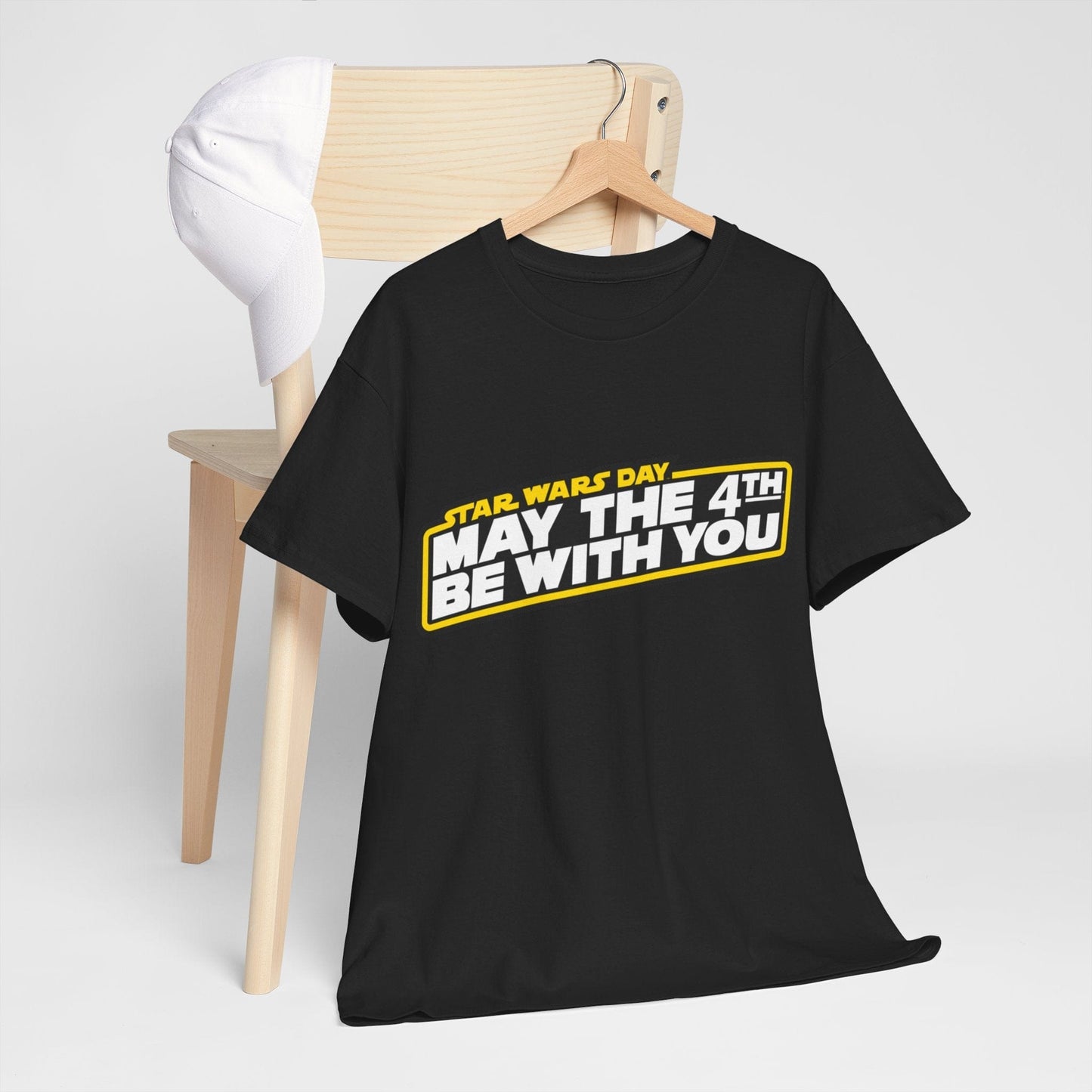 May The 4th Be With You Graphic Tee Graphic Tees Australia Graphic T-Shirt Australia -  Cool Graphic T-Shirts Online -  May The 4th Be With You T-Shirt | Star Wars Day T-Shirt Australia