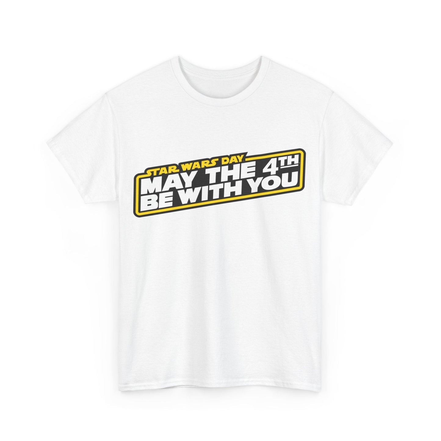 May The 4th Be With You Graphic Tee Graphic Tees Australia Graphic T-Shirt Australia -  Cool Graphic T-Shirts Online -  May The 4th Be With You T-Shirt | Star Wars Day T-Shirt Australia