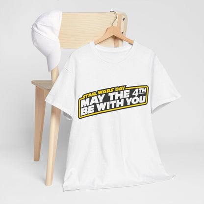 May The 4th Be With You Graphic Tee Graphic Tees Australia Graphic T-Shirt Australia -  Cool Graphic T-Shirts Online -  May The 4th Be With You T-Shirt | Star Wars Day T-Shirt Australia