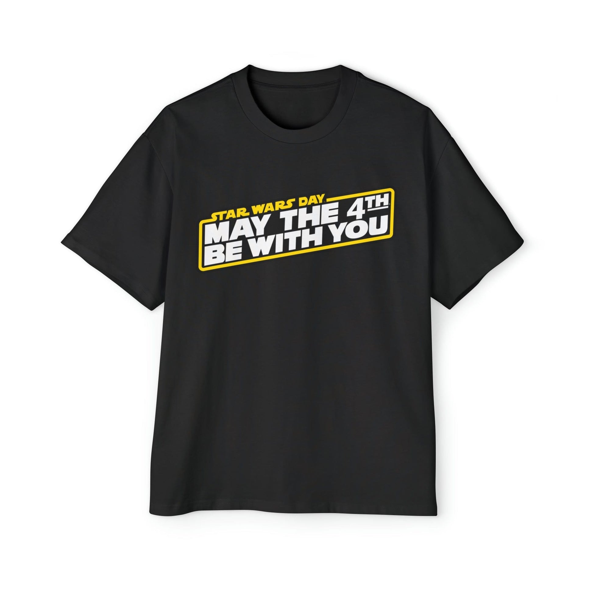 May The 4th Be With You Oversized Tee Graphic Tees Australia Graphic T-Shirt Australia -  Cool Graphic T-Shirts Online -  May The 4th Be With You Oversized Tee | Star Wars Day T-Shirts Au